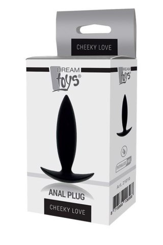 CHEEKY LOVE ANAL PLUG XTRA SMALL BLACK