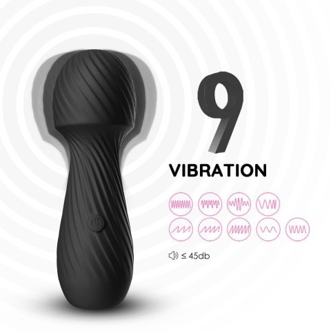 Wibrator mini wand Dazzle black