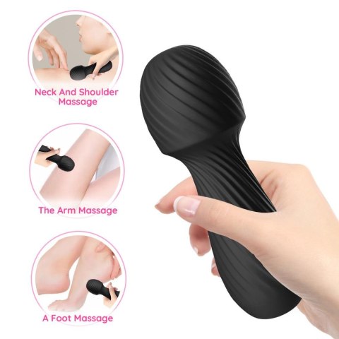 Wibrator mini wand Dazzle black