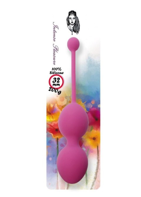 Kulki gejszy Kegel Balls 32mm 200g różowe