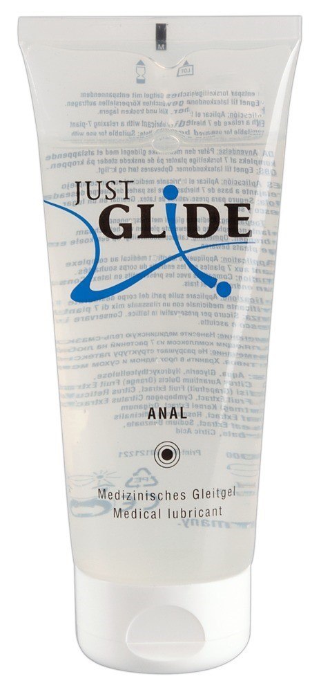 ŻEL ANALNY JUST GLIDE ANAL 200 ML, lubrykant do seksu, sex shop