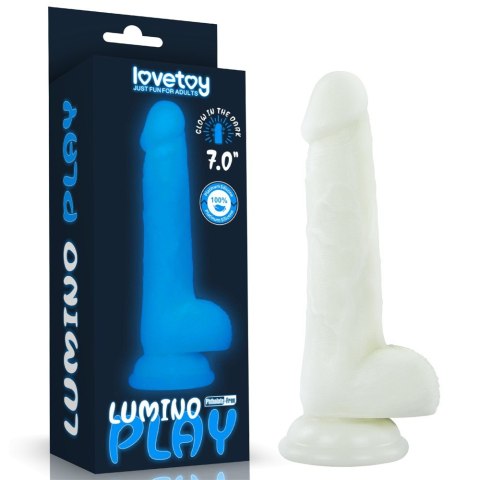 7.0'' LUMINO PLAY SILICONE DILDO 24-0347