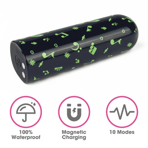 Rechargeable Glow-in-the-dark Music Massager