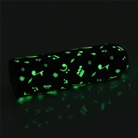 Mini wibrator Glow-in-the-dark Music Wibrator, masażer, wand