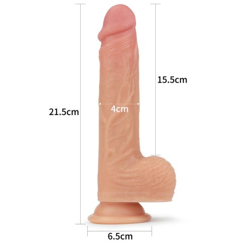 WIBRATOR 8.5" NATURE COCK ROTATING 24-0322