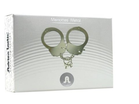 Kajdanki-Śmieszna zabawka-kadank- Metallic Handcuffs