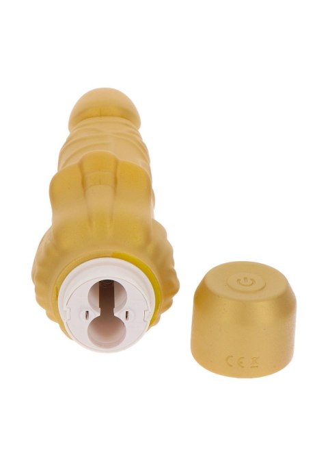 Gold Dicker Stim Vibrator Gold