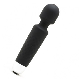 Iwand, różdżka, mikrofon black rechargeable silicone bodywand, różdżka, mikrofon wibrator, wand, różdżka, mikrofon