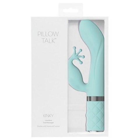 Pillow Talk - Kinky Rabbit & G-Spot Vibrator Teal