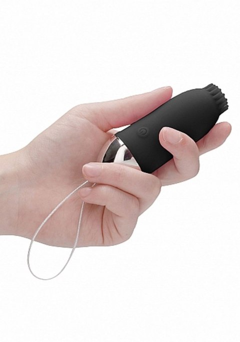 Jayden - Dual Rechargeable Vibrating Remote Toy - Black