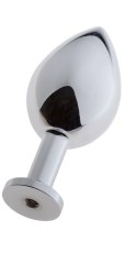 MALESATION Alu-Plug with suction cup large, chrome