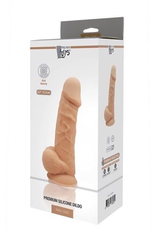 REAL LOVE DILDO 8.5INCH FLESH