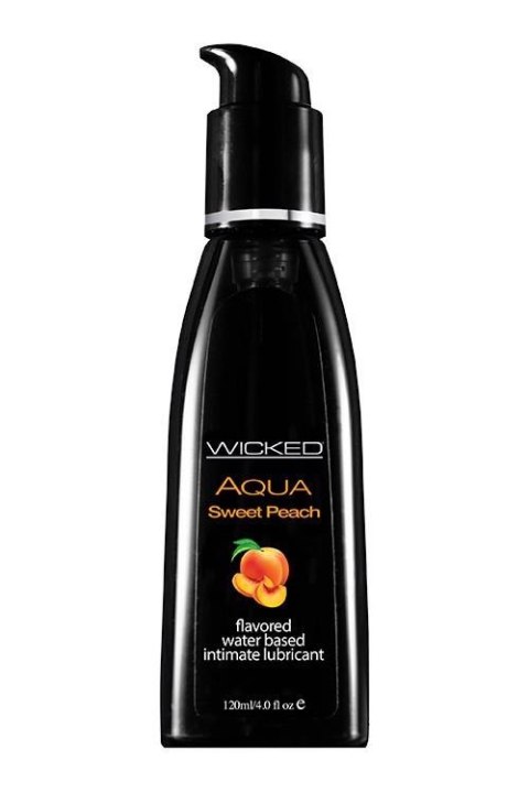 WICKED AQUA SWEET PEACH FLAVORED 120ML