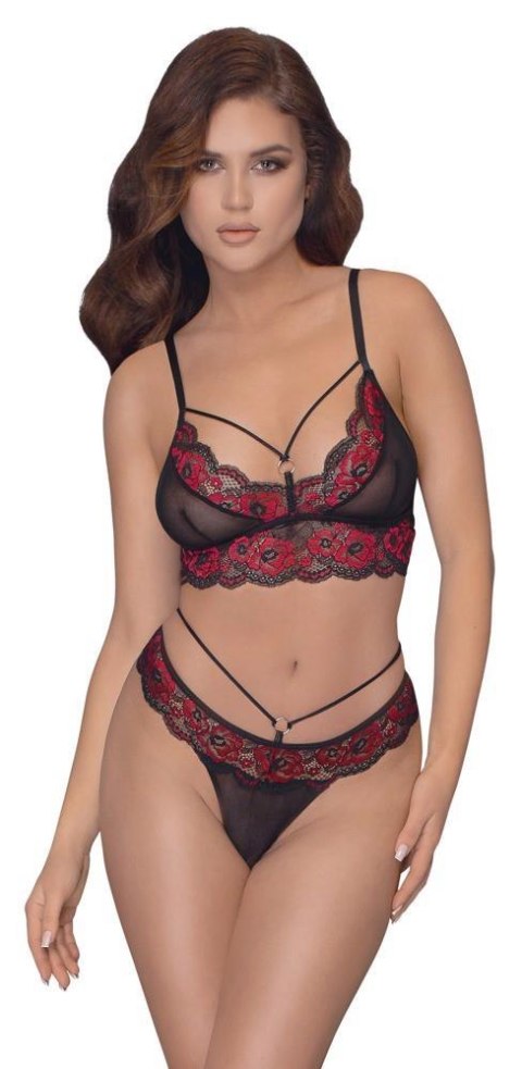 Bra Set black/red L