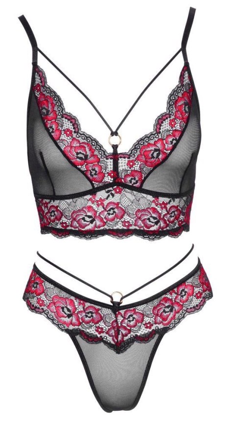 Bra Set black/red L