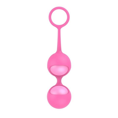 Kulki-Funballs Allison-Duo Kegel Balls Slicone Pink