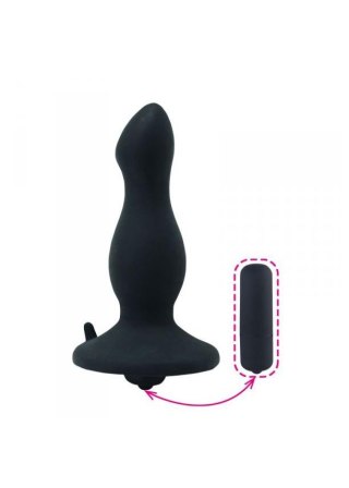 Plug/vibr-BUTT PLUG WITH SUCTION CUP