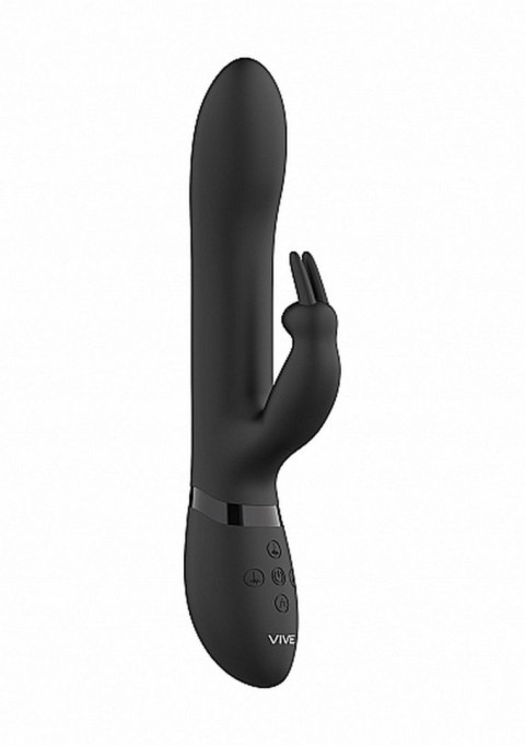 Amoris - Stimulating Beads Wibrator króliczek, rabbit - Black