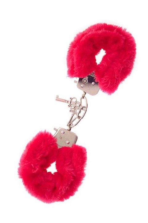 DREAM TOYS HANDCUFFS WITH PLUSH RED