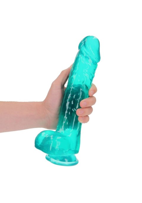 Realistic Dildo with Balls - 10""""/ 25,4 cm