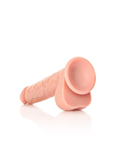 Straight Realistic Dildo Balls Suction Cup - 10""""/ 25,5 cm