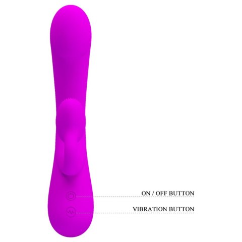 WIBRATOR - FULL COVER SILICONE, 10 vibration functions