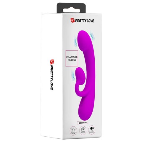 WIBRATOR - FULL COVER SILICONE, 10 vibration functions