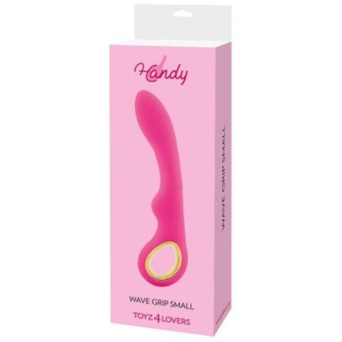 Wibrator- wibrator design handy wave grip small pink