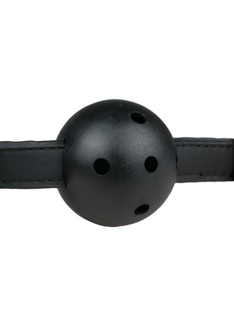 Knebel-Ball Gag With PVC Ball - Black