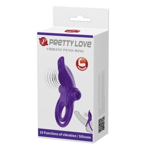 PIERŚCIEŃ PRETTY LOVE - VIBRANT PENIS RING 05-1125