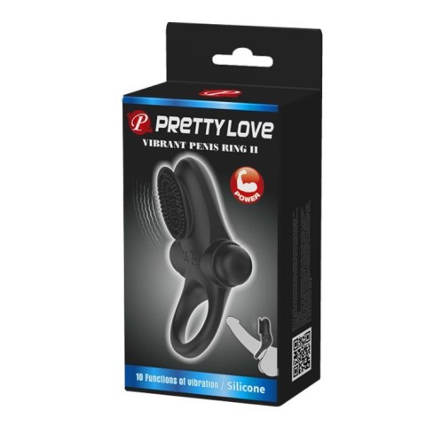 PIERŚCIEŃ PRETTY LOVE - VIBRANT PENIS RING 2 05-1128