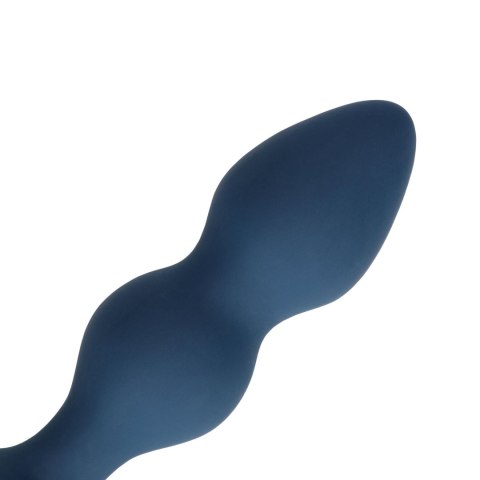 Teardrop Shaped Anal Plug, korek analny - Large - Baltic Blue