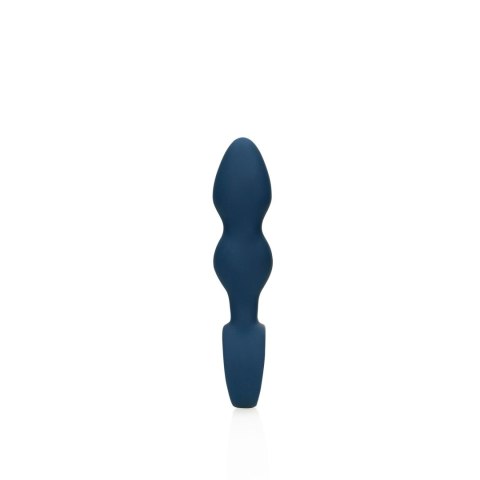 Teardrop Shaped Anal Plug, korek analny - Medium - Baltic Blue