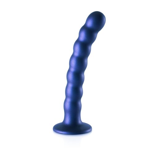 Beaded Silicone G-Spot Dildo - 6,5'' / 16,5 cm