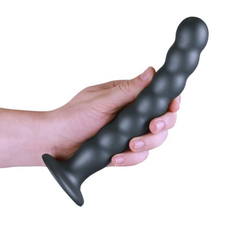 Beaded Silicone G-Spot Dildo - 8'' / 20,5 cm