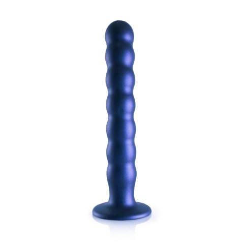 Beaded Silicone G-Spot Dildo - 8'' / 20,5 cm