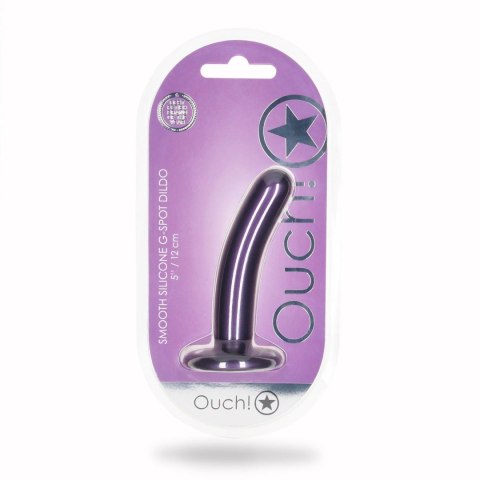 Smooth Silicone G-Spot Dildo - 5'' / 12 cm