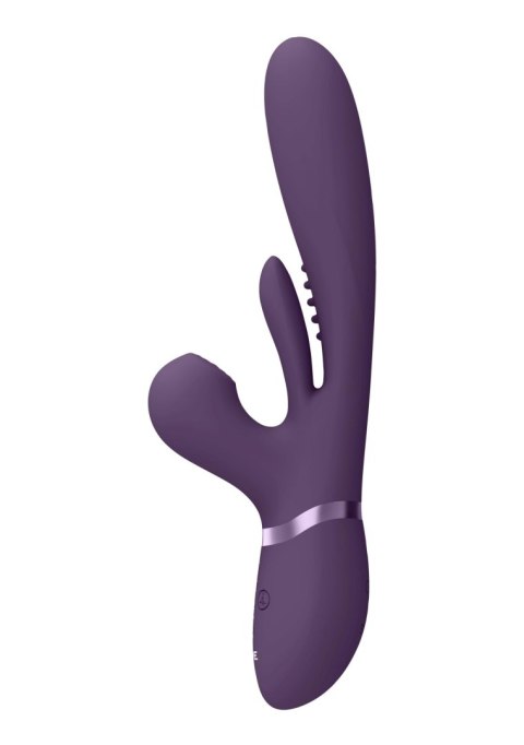 Kura - Thrusting G-Spot wibrator with Flapping Tongue and Pulse Wave Stimulator