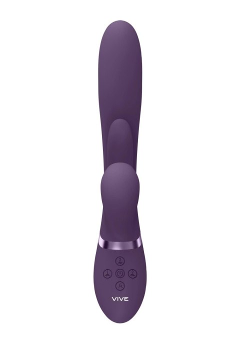 Kura - Thrusting G-Spot wibrator with Flapping Tongue and Pulse Wave Stimulator