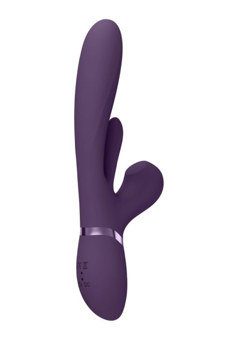 Kura - Thrusting G-Spot wibrator with Flapping Tongue and Pulse Wave Stimulator