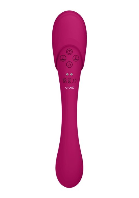 Mirai - Double Ended Pulse Wave & Air Wave Bendable Vibrator