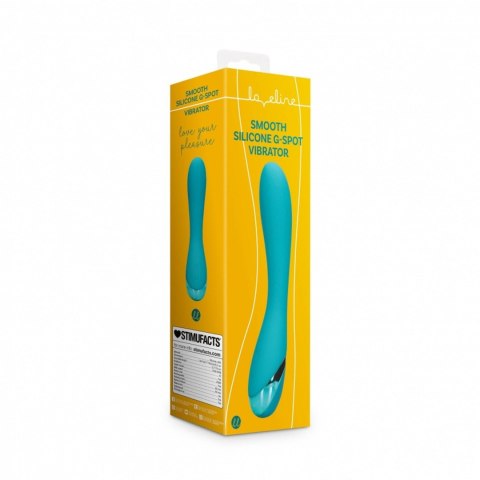 Smooth Silicone G-Spot wibrator - Teal Blue