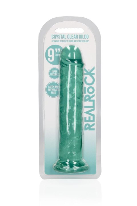 Straight Realistic Dildo with Suction Cup - 9'' / 23