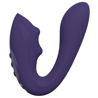 VIVE - Yuki - Mini wibrator Dual Motor - G-Spot wibrator with Massaging Beads - Purple