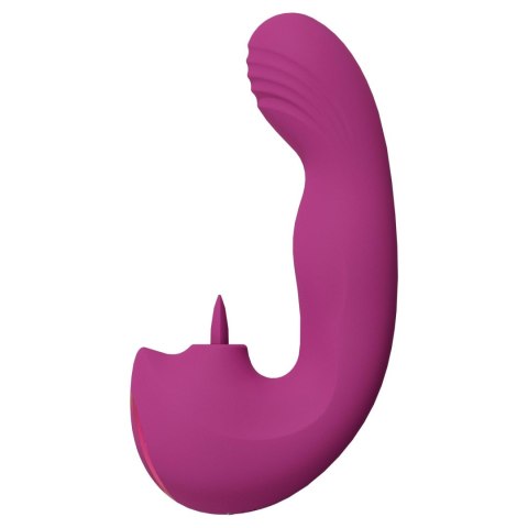 VIVE - Yumi - Mini wibrator Triple Motor - G-Spot Finger Motion wibrator and Flickering Tongue Stimulator