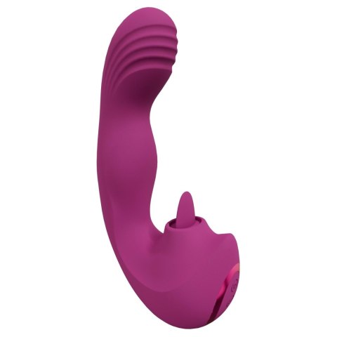 VIVE - Yumi - Mini wibrator Triple Motor - G-Spot Finger Motion wibrator and Flickering Tongue Stimulator