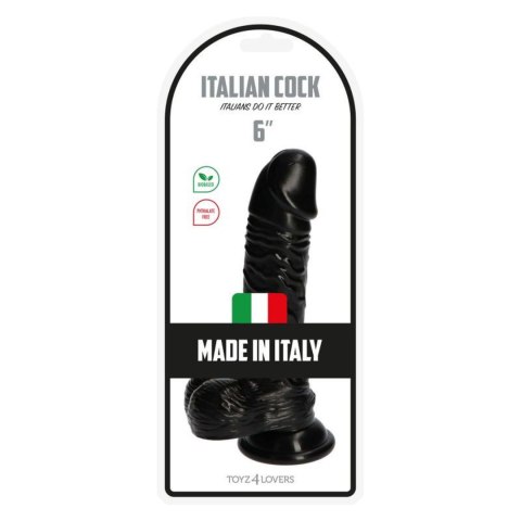 Dildo-Italian Cock 6""Black