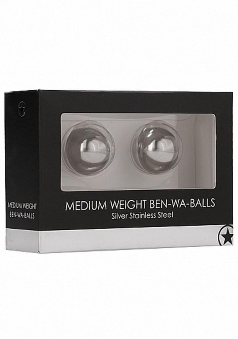 Medium Weight Ben-Wa-Balls - Silver