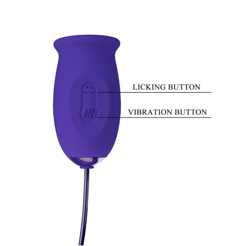 PRETTY LOVE - Daisy - Youth, 12 vibration functions 3 licking settings Memory function