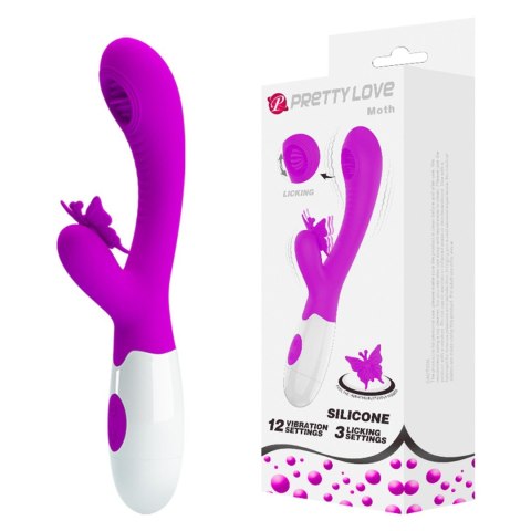 WIBRATOR - Moth, 12 vibration functions 3 licking settings